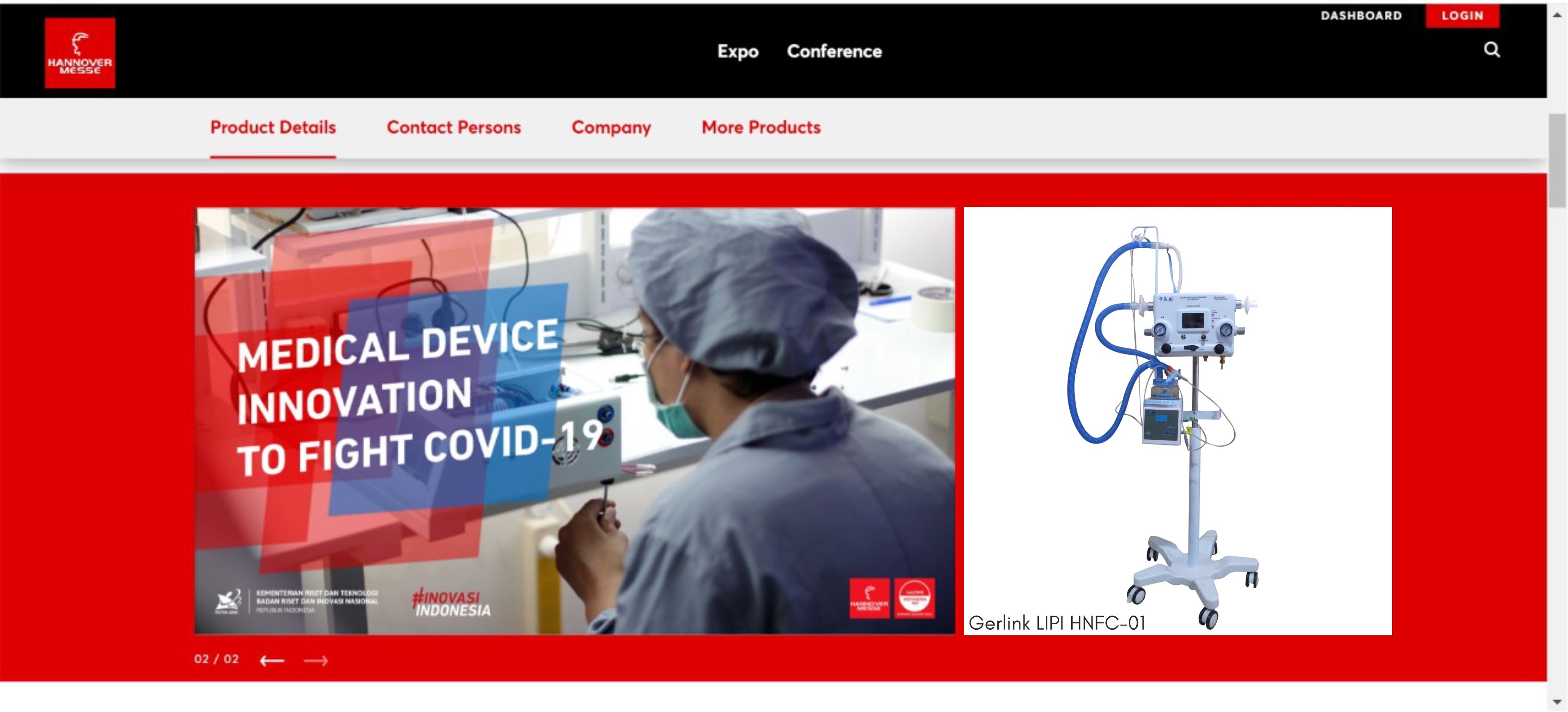 Gerlink LIPI HNFC-01, Kontribusi LIPI untuk Pameran Hannover Messe 2021